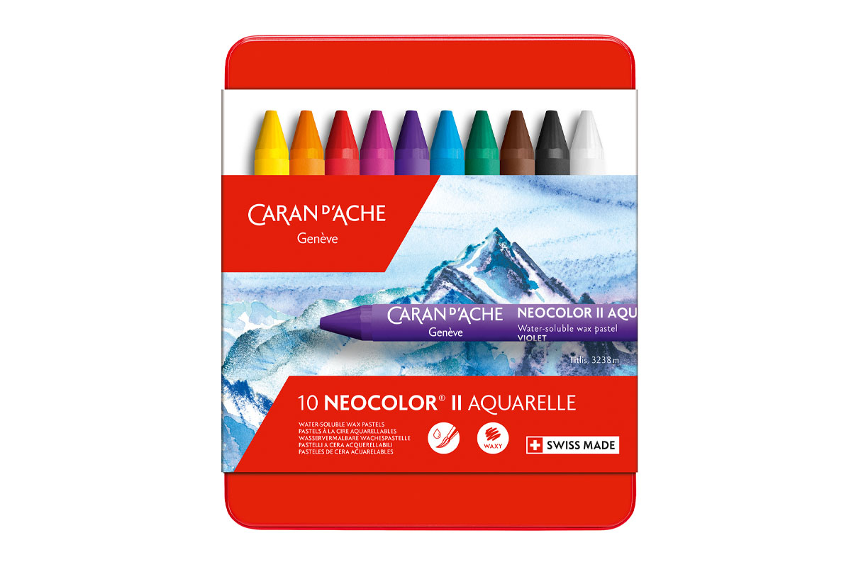 Caran d'Ache Neocolor II Wax Pastels Blik van 10